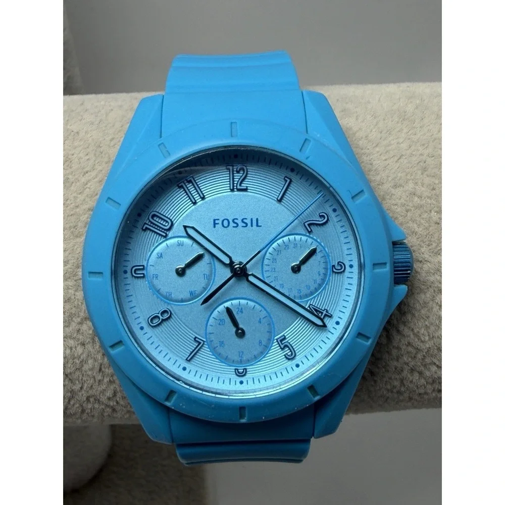 Fossil ES4189 Poptastic Multifunction New Battery‎ Mens Watch 38MM 7.75